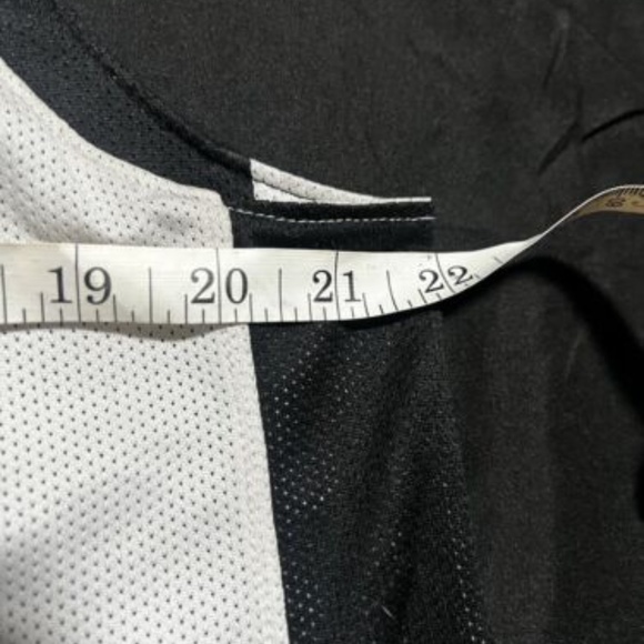 Nike Mens Basketball Reversible Jersey Large Black/white Y2K - Picture 4 of 5